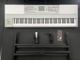 Silver KORG M3 88-Key Keyboard Music Workstation 