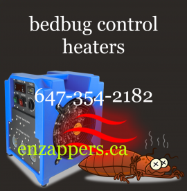 bedbug treatment with heaters. call 647-354-2182