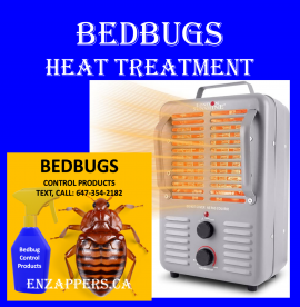 HEAT TREATMENT OF BEDBUGS. CALL: 647-354-2182