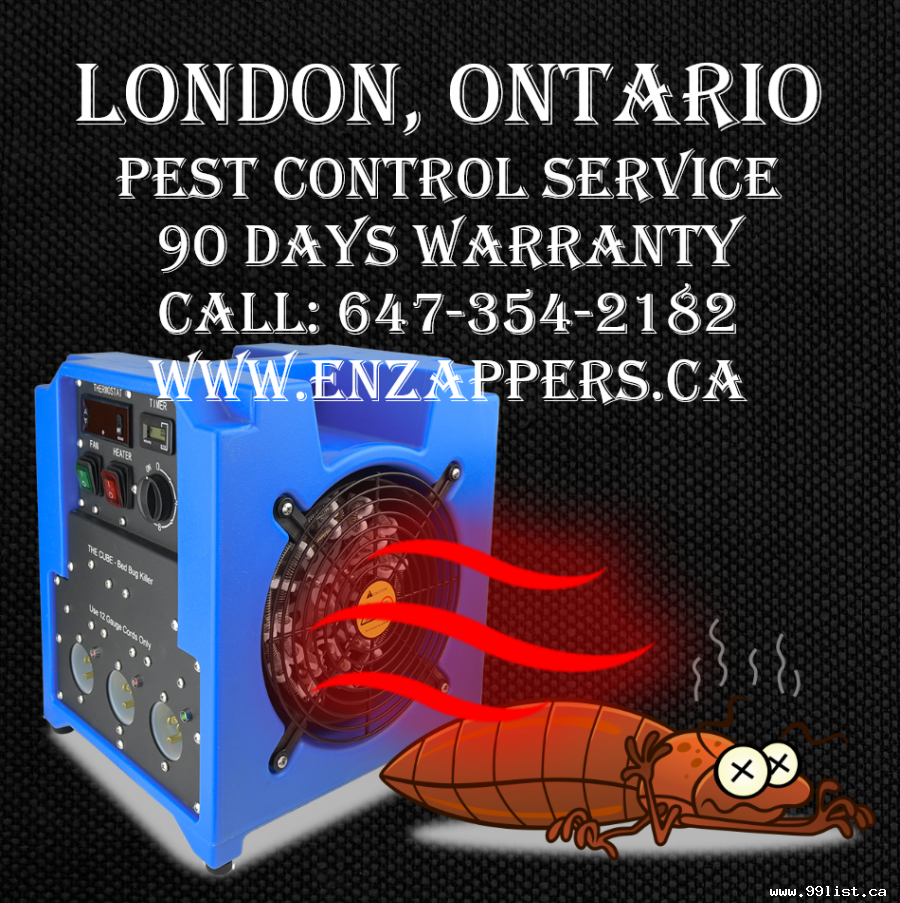 90 DAYS WARRANTY PEST CONTROL: CALL: 647-354-2182