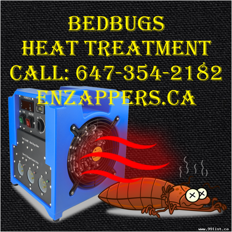 Kitchener Bedbugs Heat Treatment call 647-354-2182
