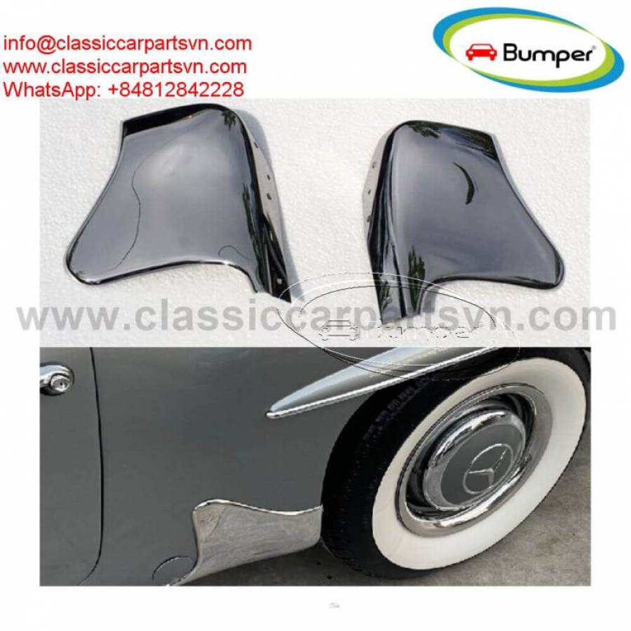 Mercedes 190SL Roadster stone guards of a left and