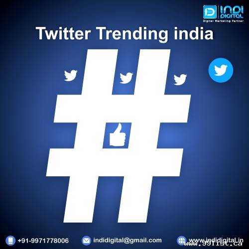 Get affordable and best Twitter Trending service i