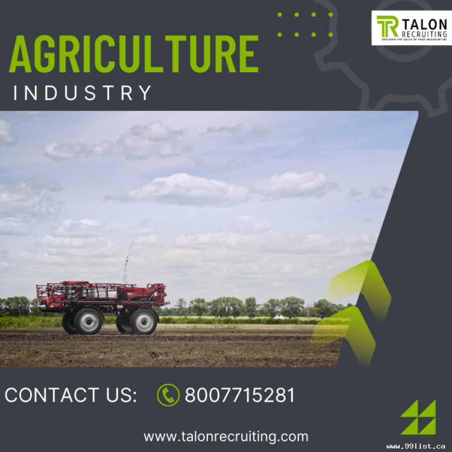 What are the most important agricultural sectors in Canada?