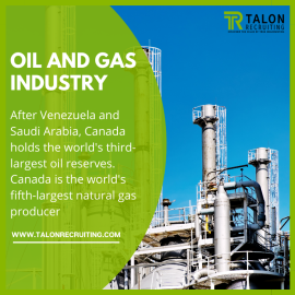 Ranking of Canada in the oil and gas industry