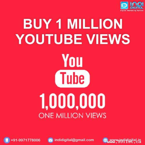 Buy 1 Million Youtube Views To Go Viral on YouTube