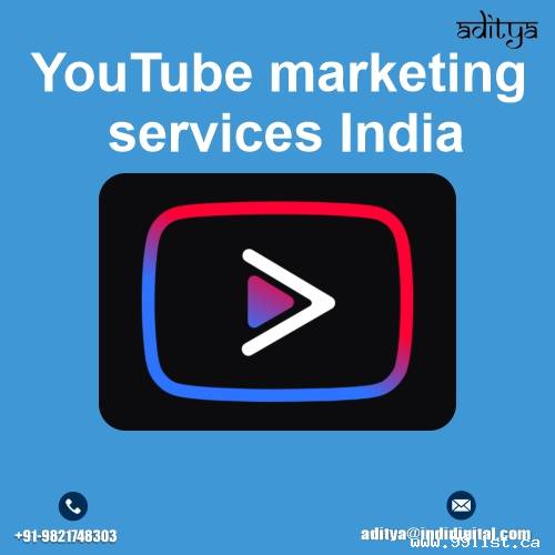We provide YouTube marketing services India