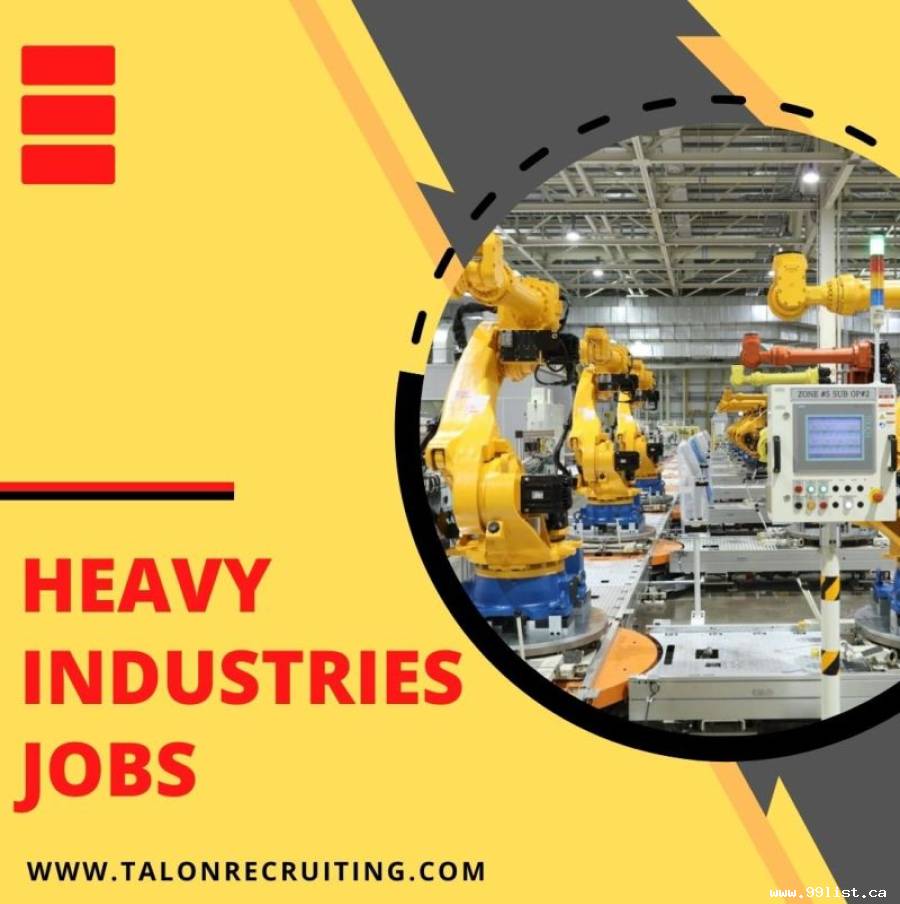 Heavy Industry Jobs In Canada | North America