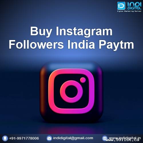 Here you can buy real instagram followers india p
