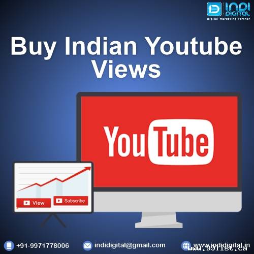 Get real and genuine indian youtube views