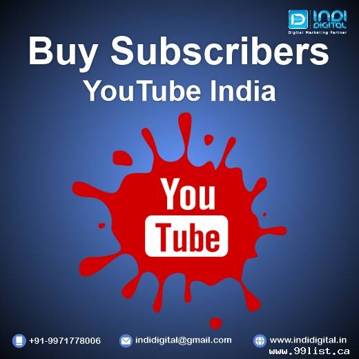 Affordable price to buy indian YouTube subscribers