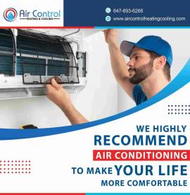 We highly recommend air conditioning to make your